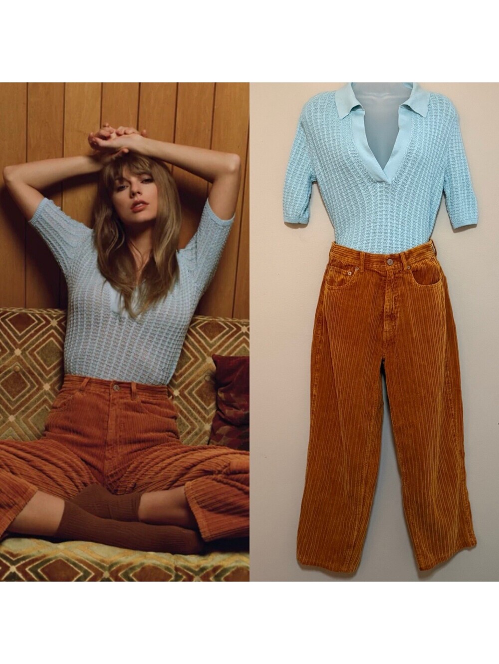 Urban Outfitters BDG ASO Taylor Swift Full Midnight Era Promo Outfit T/B = S/27
